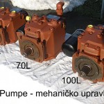 Pumpe BPV serije sa mehaničkim upravljanjem 50 L, 70 L, 100L